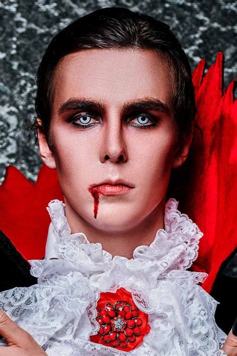 cool vampire makeup|vampire makeup for men.